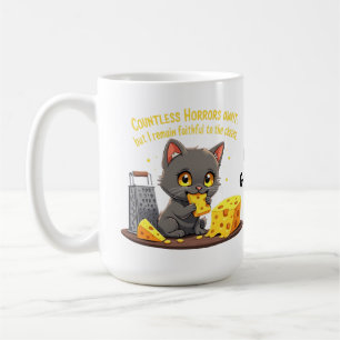 Caneca De Café Inúmeras Horrores Esperam, Mas Eu Permaneço Fiel