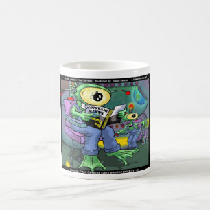 Caneca De Café Invasão da Terra 4 Dummies Engraçados Presentes 