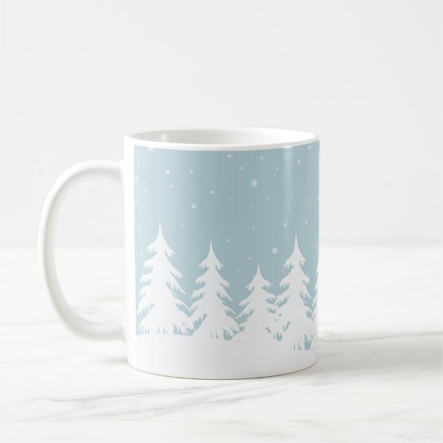 Caneca De Café Inverno (Esquerda)