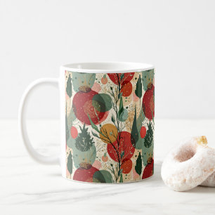 Caneca De Café Inverno / Abstrato de Natal