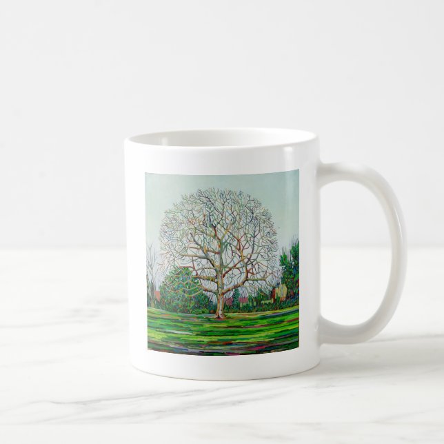 Caneca De Café Inverno da árvore do arco (Direita)