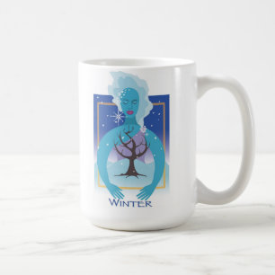 Caneca De Café Inverno da terra de mãe