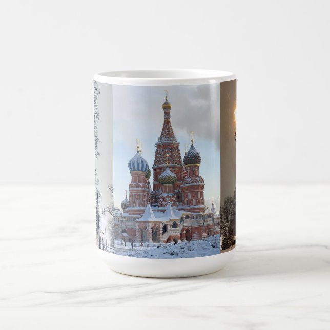 Caneca De Café Inverno em Moscovo (Centro)
