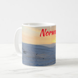 Caneca De Café inverno na Noruega