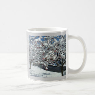 Caneca De Café Inverno neve Deixe nevar