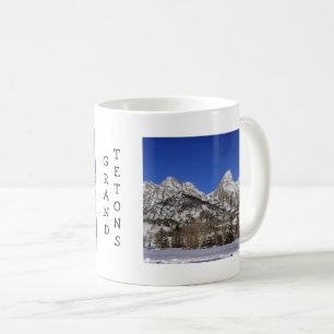 Caneca De Café Inverno no Grand Tetons Coffee Mug