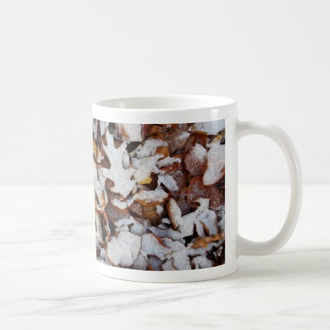 Caneca De Café Inverno sai na natureza da neve (Direita)