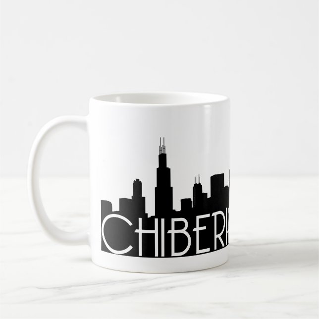 Caneca De Café Invernos de Chicago igualmente conhecidos como (Esquerda)