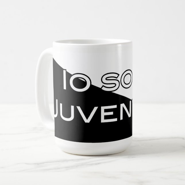 CANECA DE CAFÉ IO SONO JUVENTINO - (Frente Esquerda)