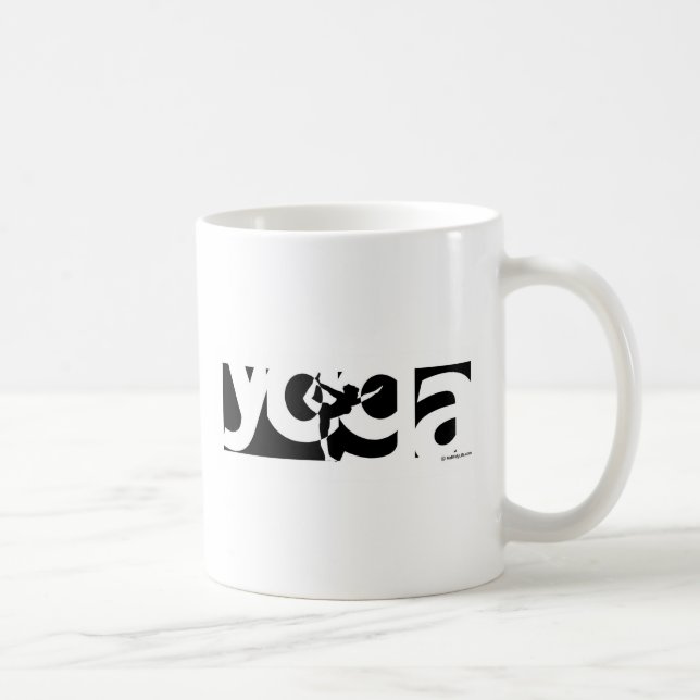 Caneca De Café Ioga (Direita)