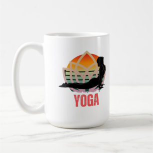 Caneca De Café Ioga: Abrace o Fluxo