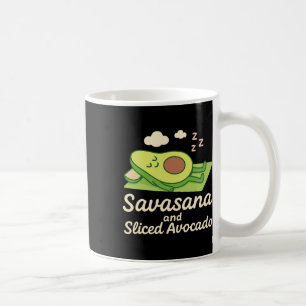 Caneca De Café Ioga de Abacate Engraçado Namaste Pun Plant-sed Fi