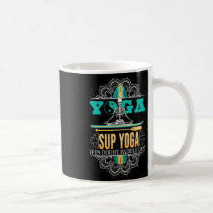Caneca De Café Ioga de Sup Surfing Stand Up Paddle Remo Supboard