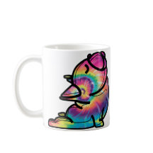 Ioga Groovy Bulldog: Cores Divertidas de Tie Dye
