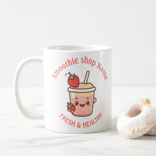Caneca De Café Iogurtes Smoothies de frutas Suculentos Kawaii Col