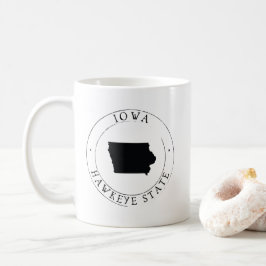 Caneca De Café Iowa Hawkeye State Coffee Mug