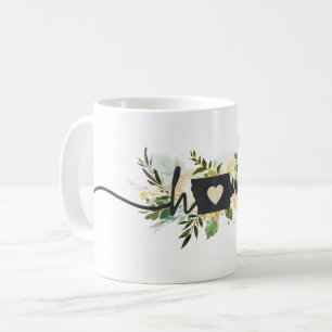Caneca De Café Iowa State Personalizado Sua Cidade Natal Rustic C