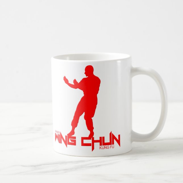 Caneca De Café Ip Man - Wing Chun "Kung Fu" (Direita)