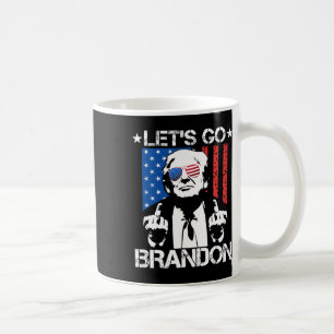 Caneca De Café Ir Brandon Trump Marca do Dedo Médio