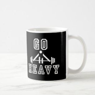 Caneca De Café Ir pesado
