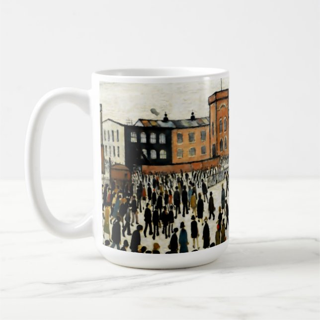 Caneca De Café Ir Trabalhar L.S Lowry (Esquerda)
