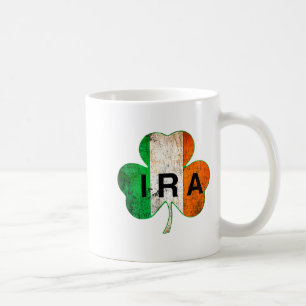 Caneca De Café Ira Irlandês Sorte Shamrock Dia de São Patrício Ir