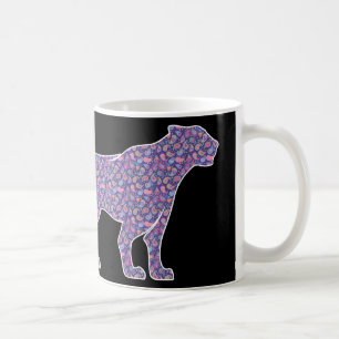 Caneca De Café Iraniano Persa Persa do Oriente Paisley Panther Le