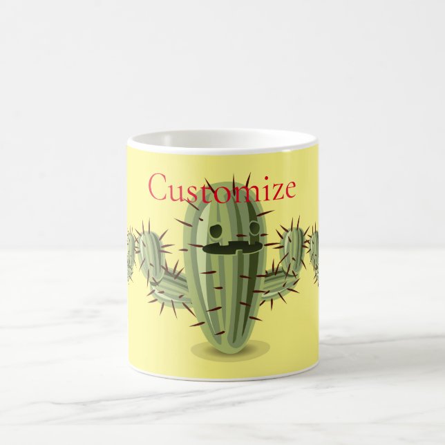 Caneca De Café Irate Rapidamente Cactus Thunder_Cove (Centro)