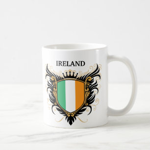 Caneca De Café Ireland [personalize]
