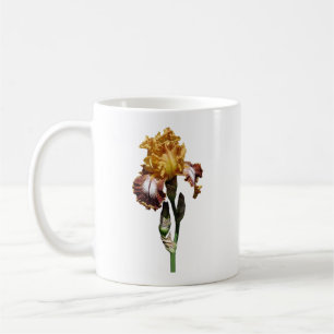 Caneca De Café Íris Amarela Dourada e Bronze