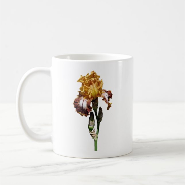 Caneca De Café Íris Amarela Dourada e Bronze (Esquerda)