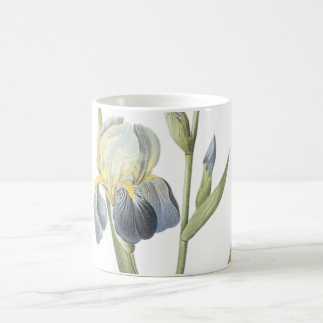 Caneca De Café Iris (Iris sambucina) perfumada por Redouté (Centro)