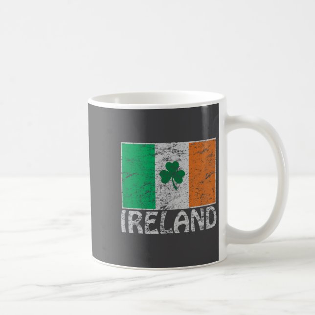 Caneca De Café Irische &amp; Irland Flagge Co. Ireland Flag Irish (Direita)