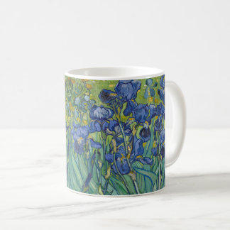Caneca De Café Irises, Floral Oil Painting, Vincent Van Gogh