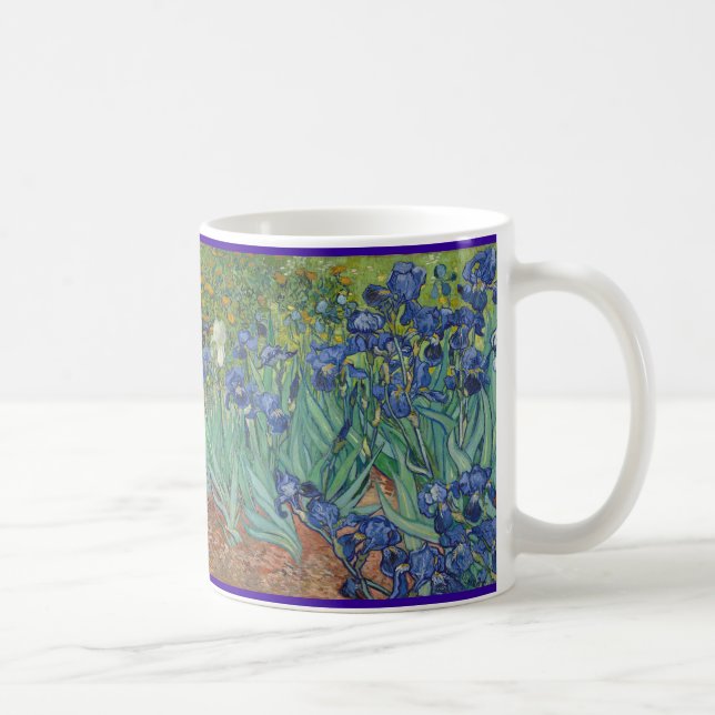 Caneca De Café Irises Mug (Direita)