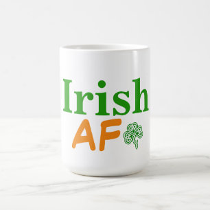 Caneca De Café Irish AF Funny