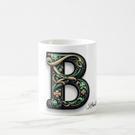 Caneca De Café Irish B Monogram Mug