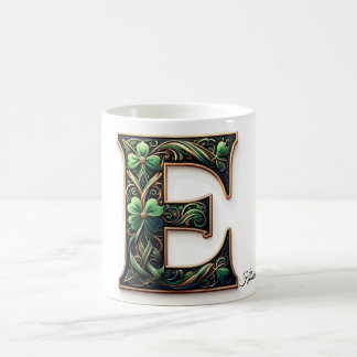 Caneca De Café Irish E Monogram Coffee Cup
