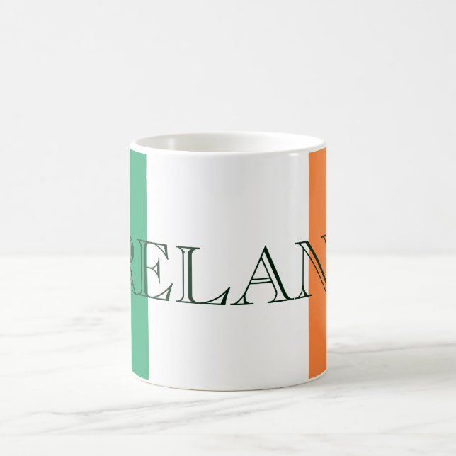 Caneca De Café Irish Flag Ireland (Centro)
