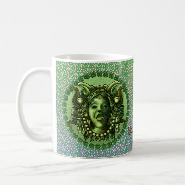 Caneca De Café Irish Gargoyle (Esquerda)
