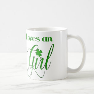 Caneca De Café Irish Girl