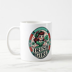 Caneca De Café Irish Girl