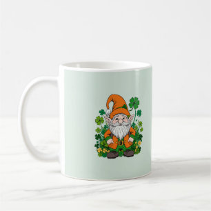 Caneca De Café Irish Gnomo
