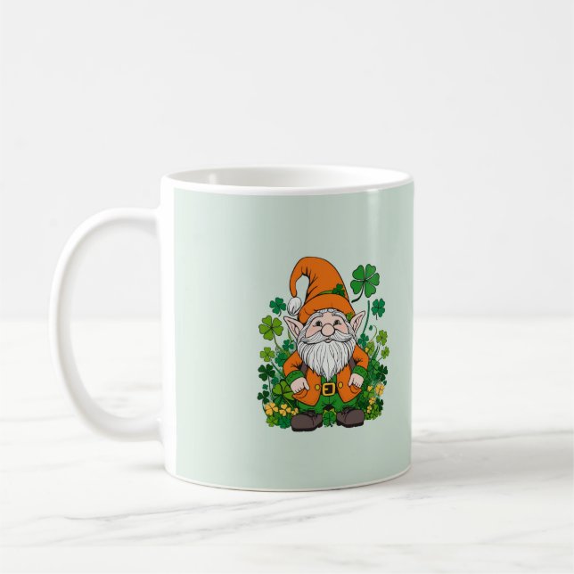 Caneca De Café Irish Gnomo (Esquerda)