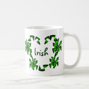 Caneca De Café Irish Heart Mug - Personalizável
