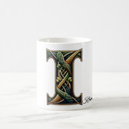 Caneca De Café Irish I Monogram Coffee Mug
