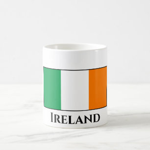 Caneca De Café Irish (Irish) Flag