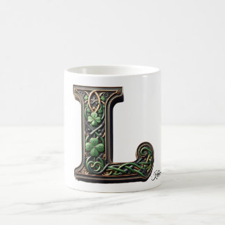 Caneca De Café Irish L Monogram Coffee Mug
