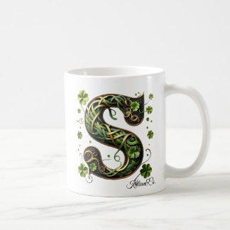 Caneca De Café Irish S Monogram Coffee Mug