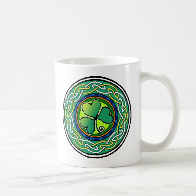 Caneca De Café Irish shamrock (Direita)